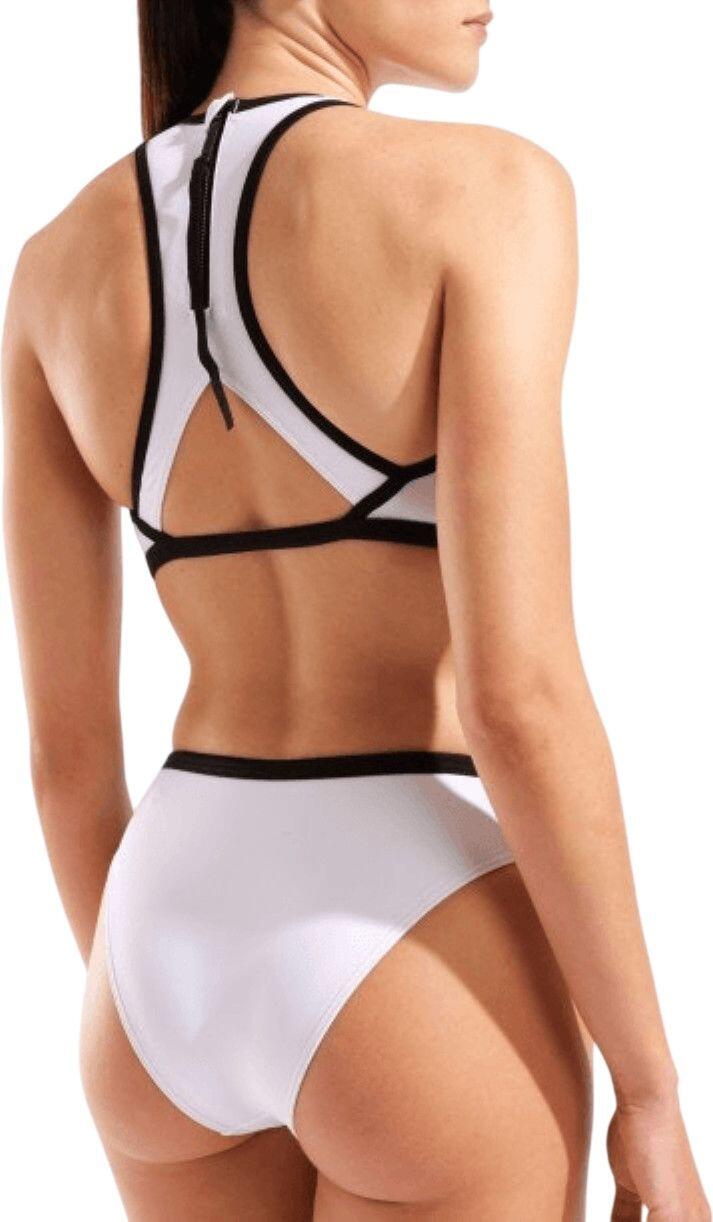 Costume da bagno Arena Y-Line Bianco/Nero Donna 4/5