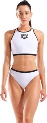 Costume da bagno Arena Y-Line Bianco/Nero Donna