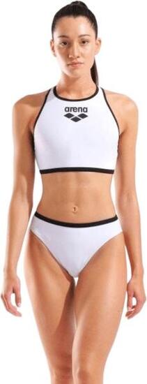 Costume da bagno Arena Y-Line Bianco/Nero Donna