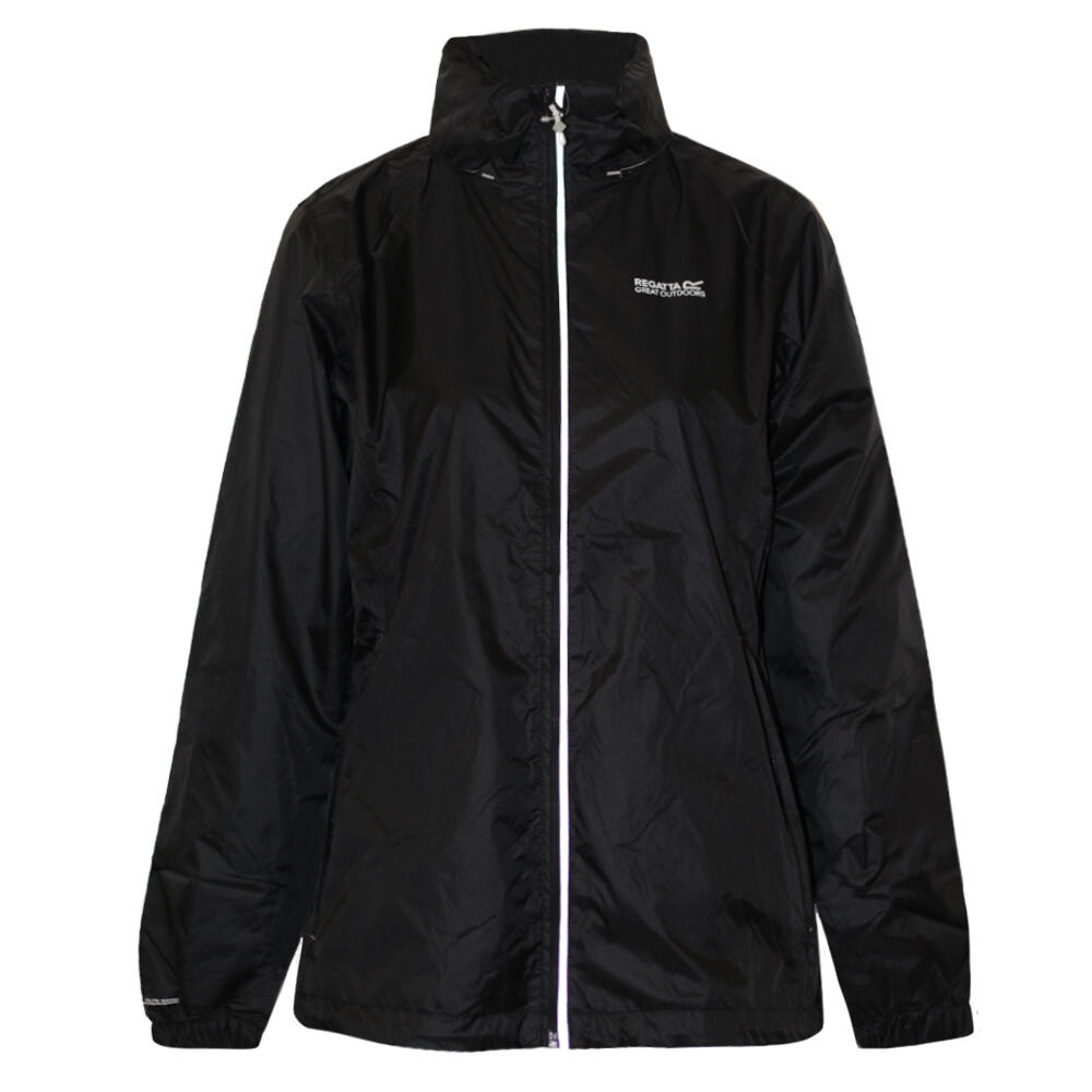 REGATTA Womens/Ladies Corinne IV Waterproof Jacket (Black)