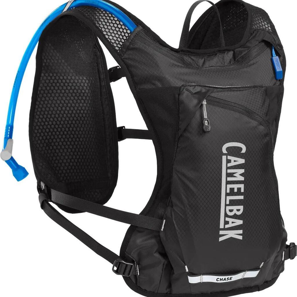 CamelBak Chase Race 4 Hydration Pack + Crux 1.5L Water Bladder, Black, Women's