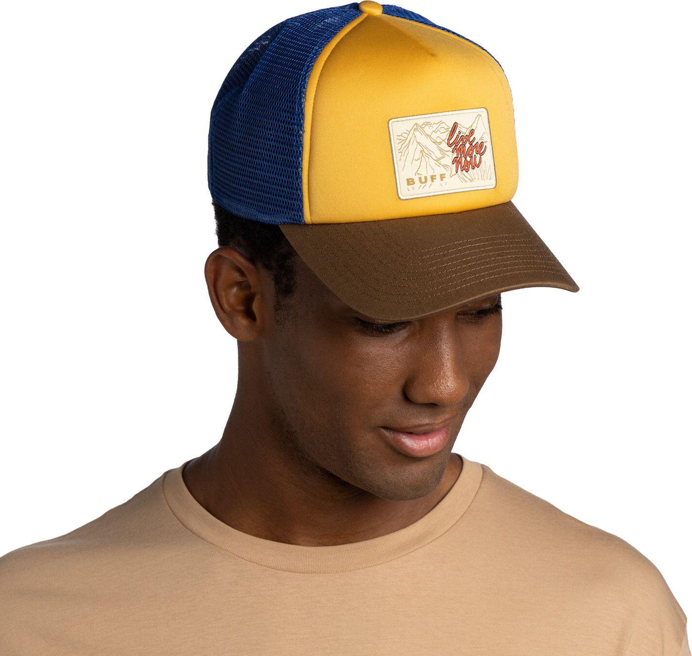 Boné Buff Trucker Amarelo/Azul 4/7