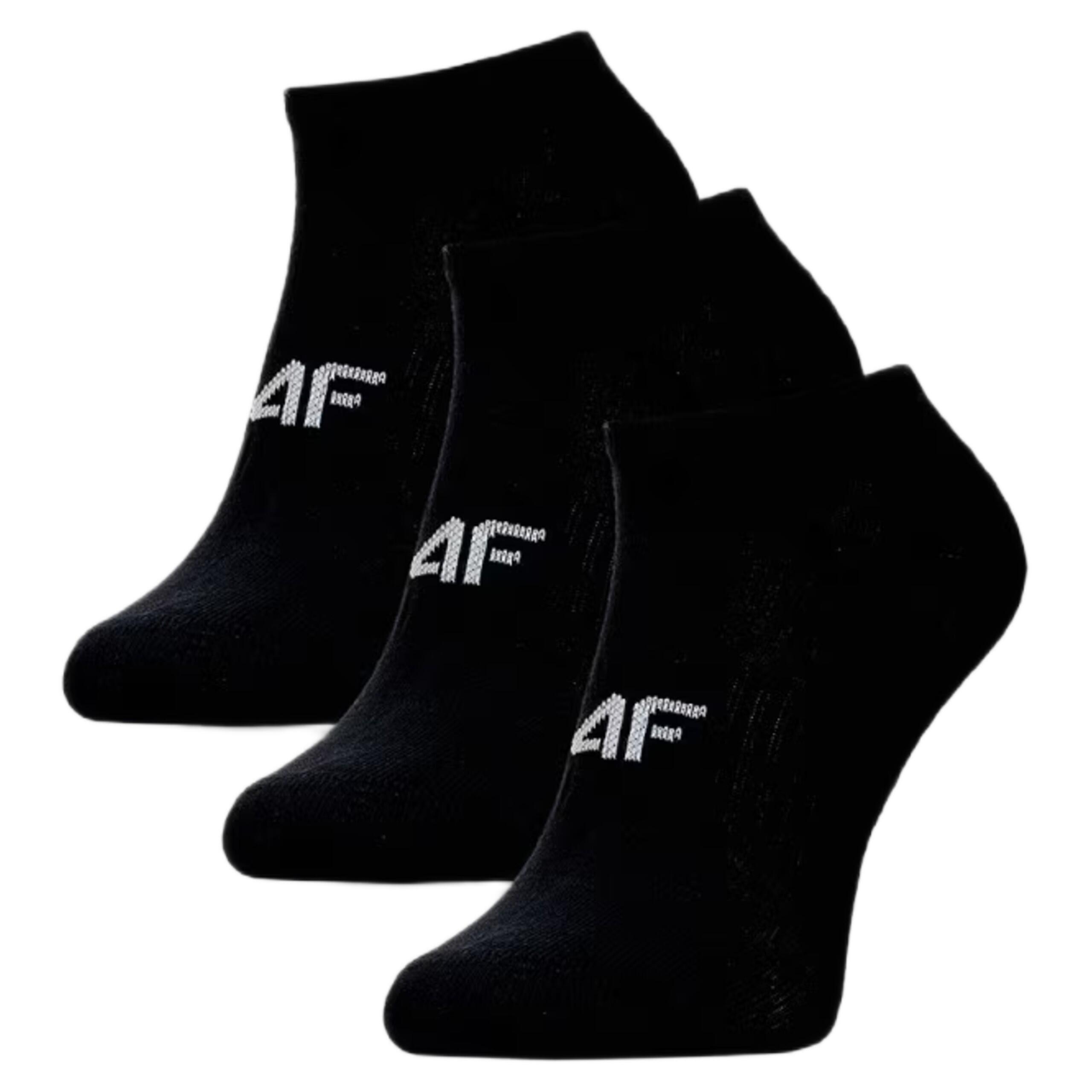 Skarpety damskie 4F 3-pack no-show 3/4