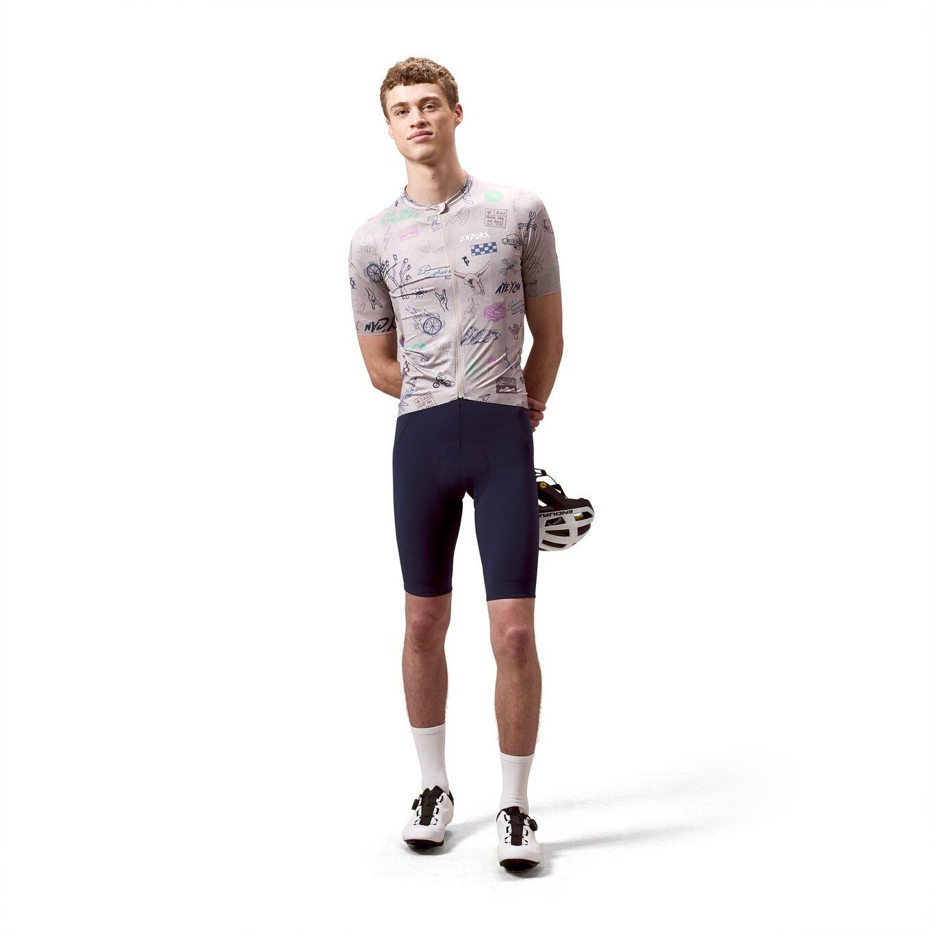 Endura Pro SL Kurzarm-Trikot für Herren, grau 3/6