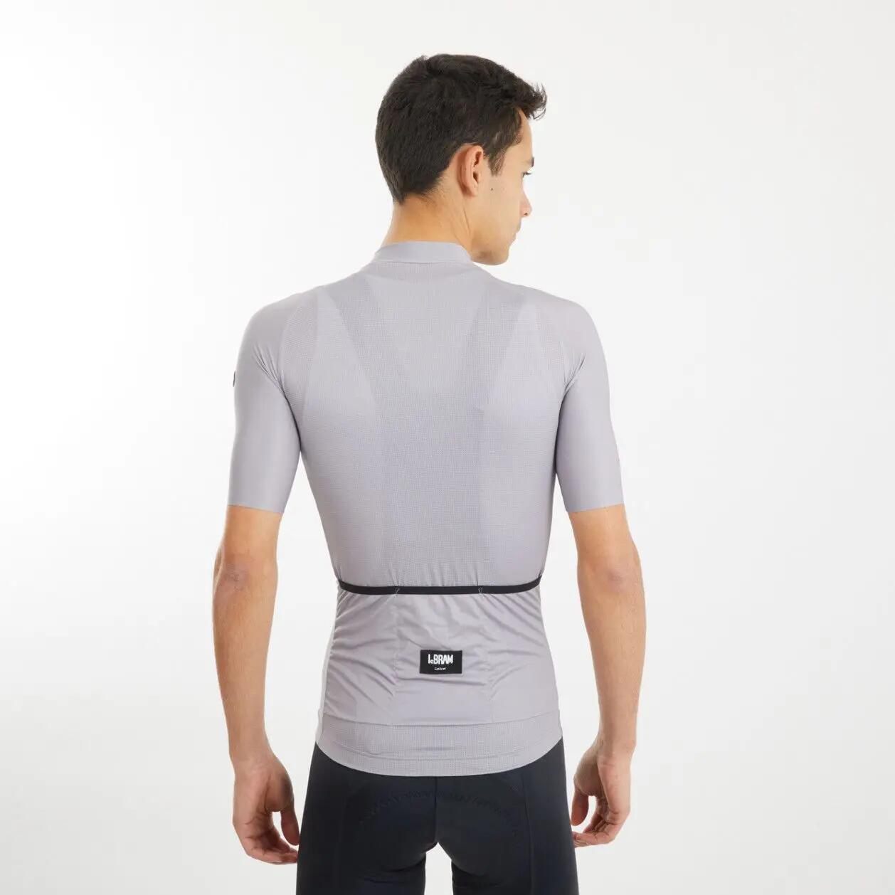 LeBram Galibier Kurzarmtrikot Grau Grège 2/5