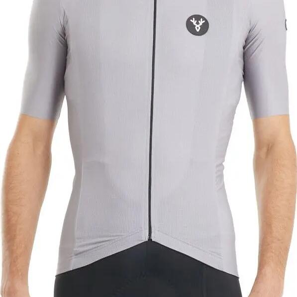 LeBram Galibier Short Sleeves Jersey Grège Grey