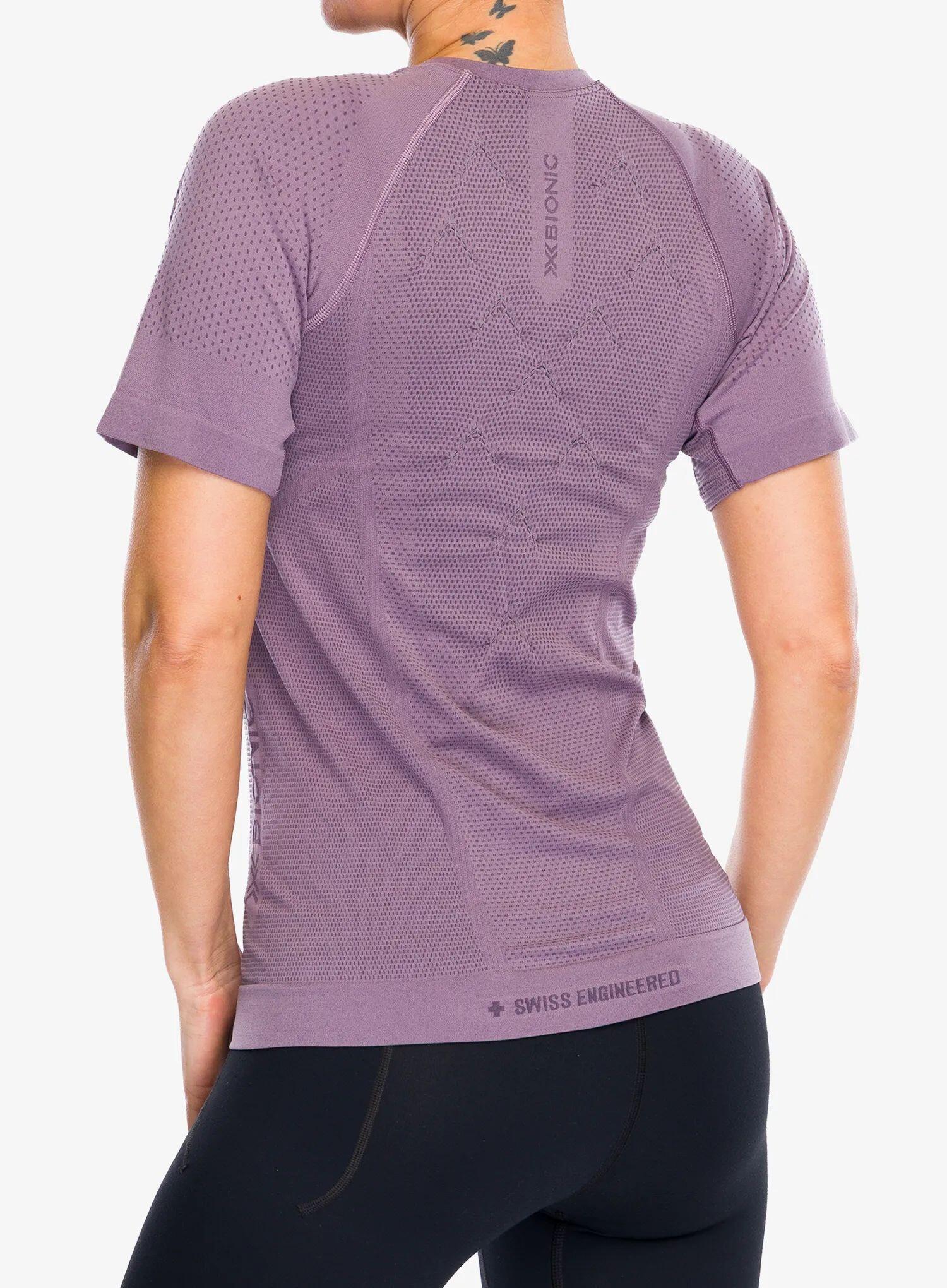 X-Bionic XCeed Run Short Sleeve Jersey Lavender Women 4/6