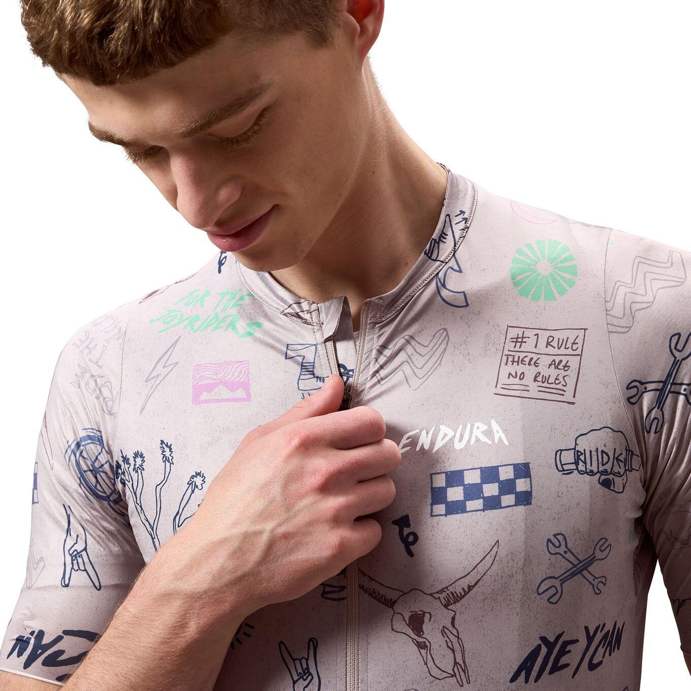Endura Pro SL Kurzarm-Trikot für Herren, grau 6/6