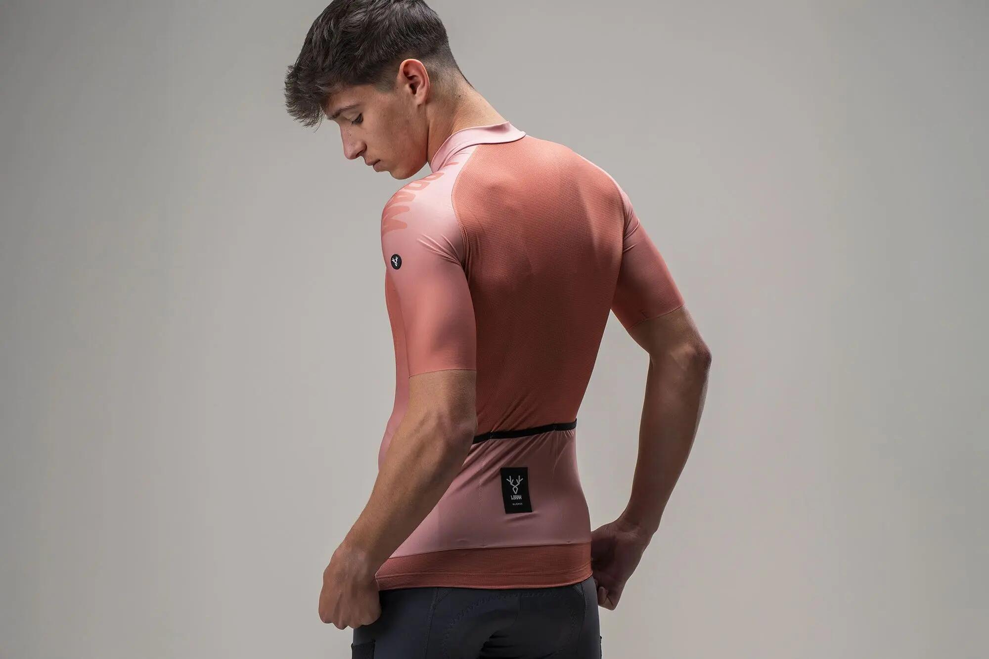 Maillot Manches Courtes LeBram Glières Rose Terracotta 6/7