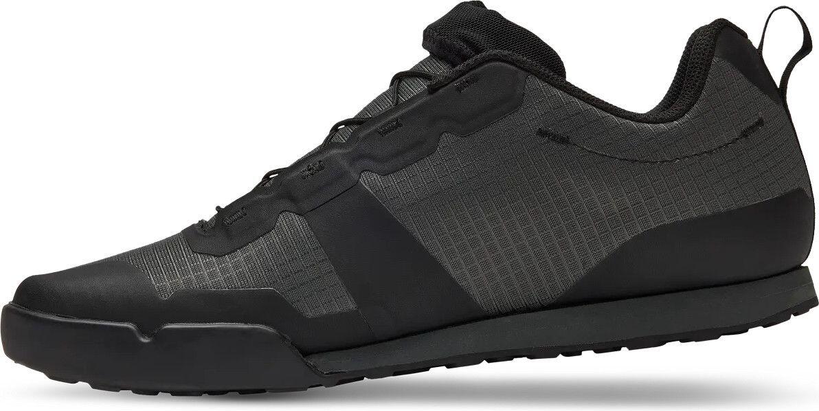 Mountainbike-Schuhe für flache Pedale Giro Tracker Fastlace Schwarz 3/4