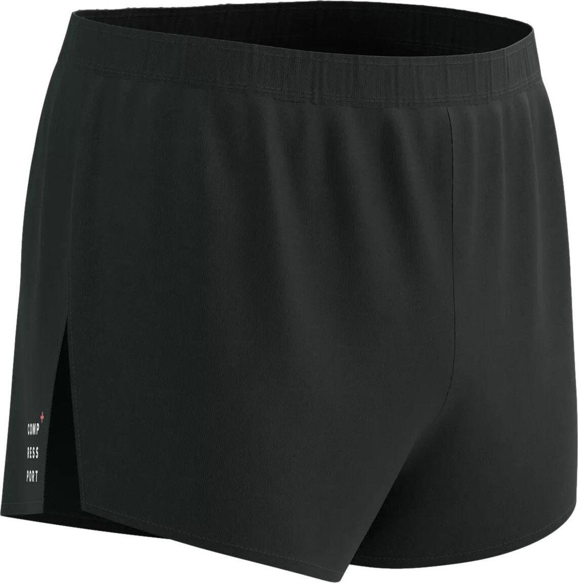 Compressport Racing Split Shorts Black 1/4