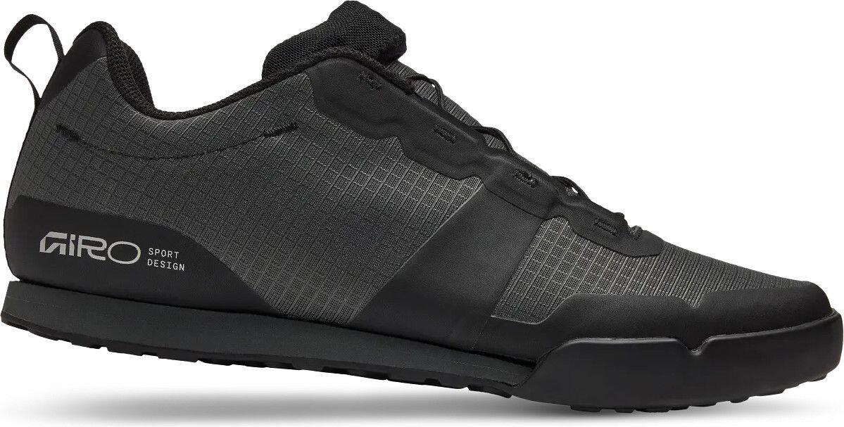 Mountainbike-Schuhe für flache Pedale Giro Tracker Fastlace Schwarz 1/4