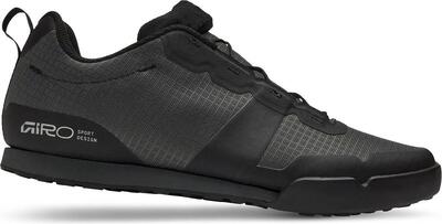 Scarpe da MTB per pedali piatti Giro Tracker Fastlace Nero