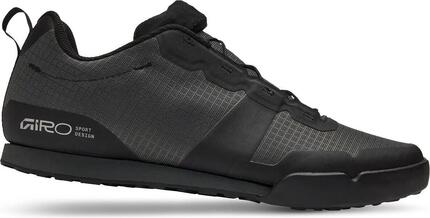 Chaussures VTT pour Pédale Plate Giro Tracker Fastlace Noir