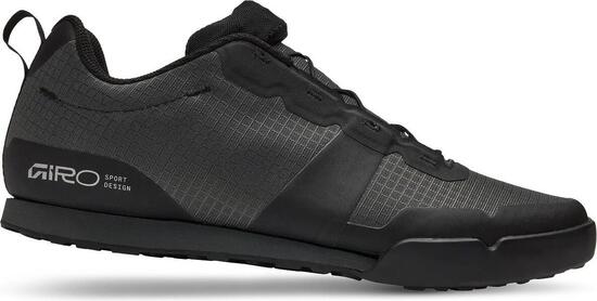 Scarpe da MTB per pedali piatti Giro Tracker Fastlace Nero