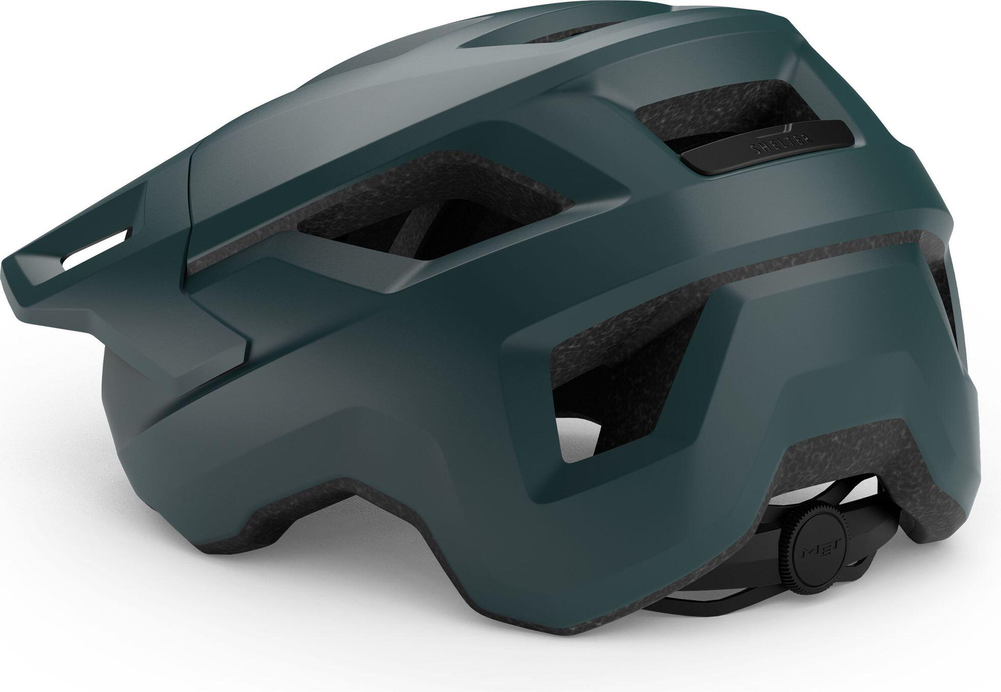 Met Shelter MTB Helm Blauw 2/4