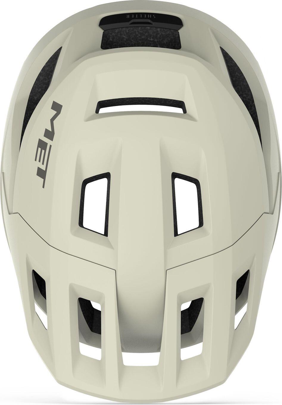 Capacete Met Shelter MTB Branco 4/4