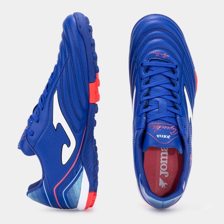 Ghete fotbal Joma Aguila 2504 Turf, Albastru, 43.5