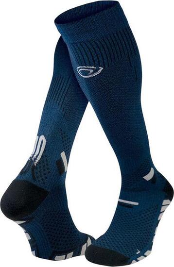 Chaussettes BV Sport Trail Ultra compression Bleu/Gris