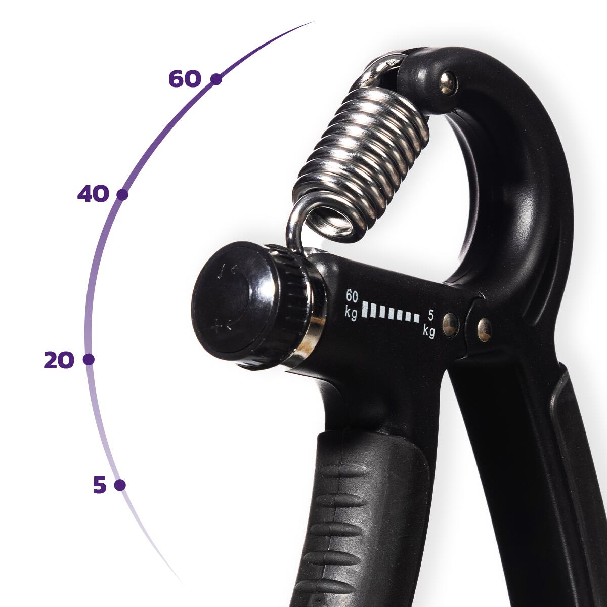 Handgrip ściskacz do dłoni do wzmacniania mięśni przedramienia i chwytu DrFit 3/6