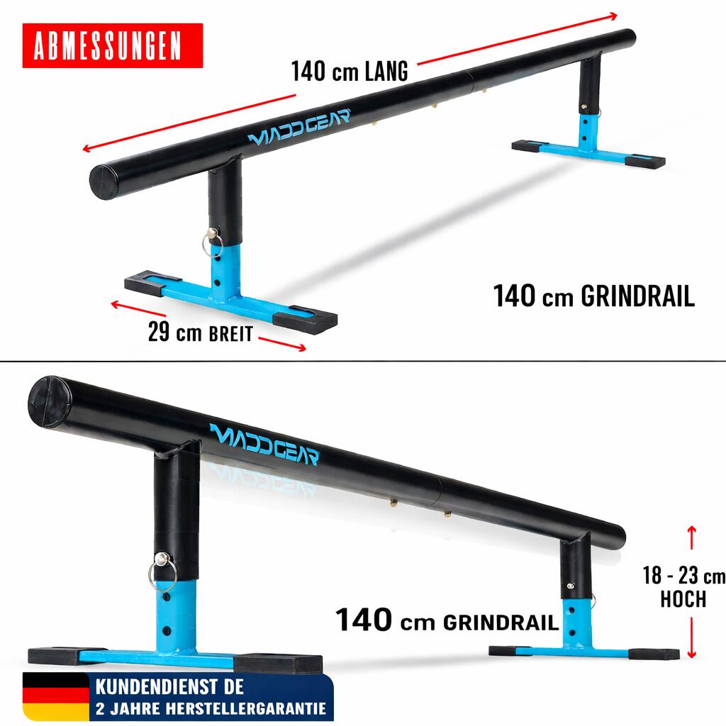 MGP Madd Gear 55"  Grind Rail Stunt Scooter Skateboard höhenverstellbar 3/7
