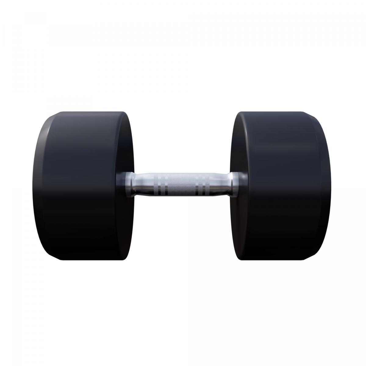 HALTÈRE MONOBLOC ROND | MUSCULATION | AU CHOIX DE 2,5KG À 40 KG 3/6