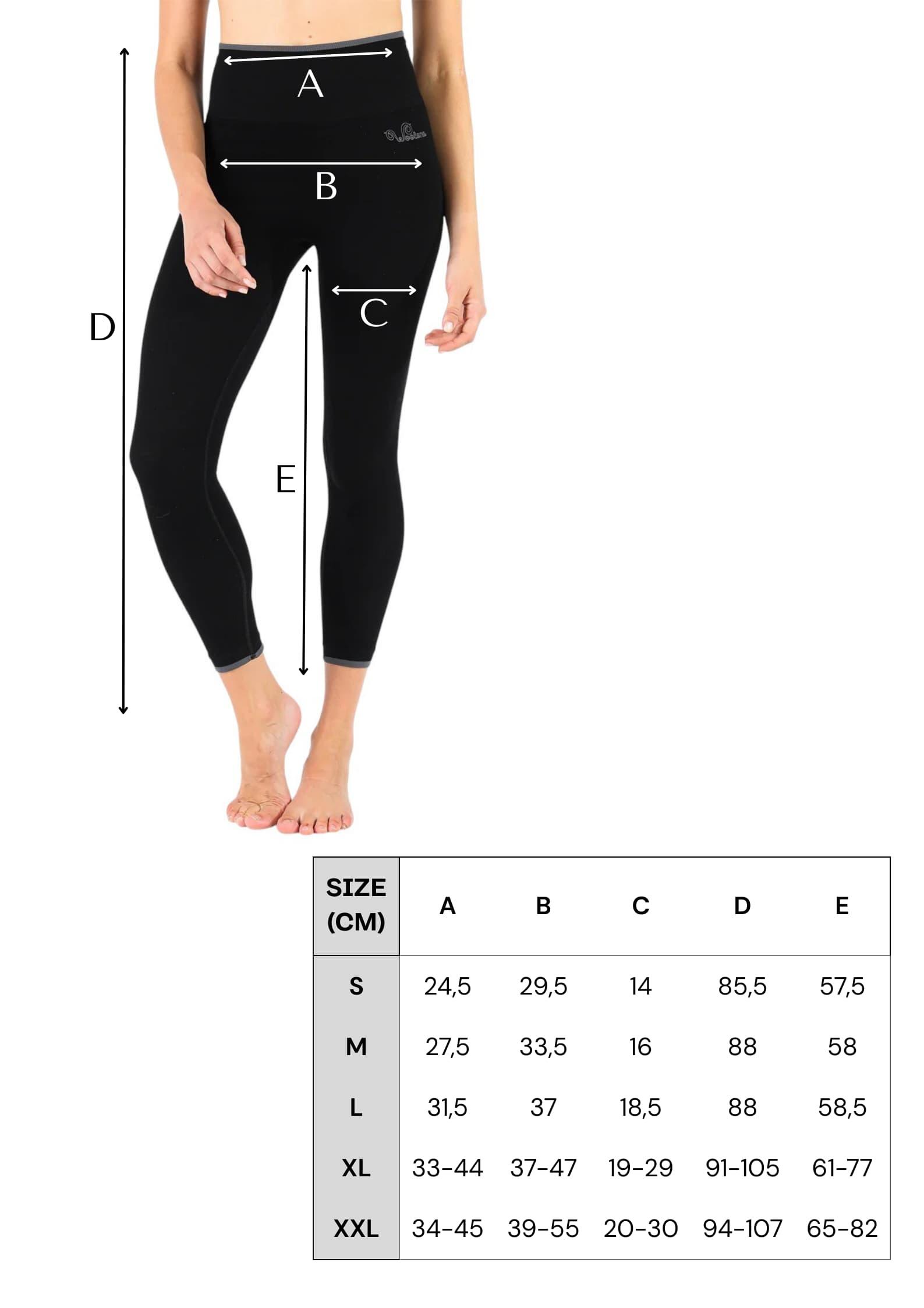 Bianca - Legginsy do Biegania z Wełny Merino z Wysokim Stanem M, Damson 2/3