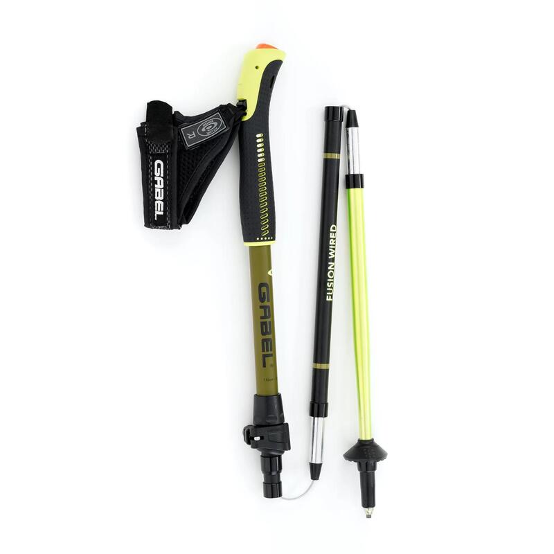 Bastoane de trekking Gabel Fusion Wired 110-130