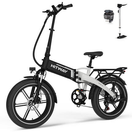 Vélo Électrique Pliable Fat Bike 20x4.0 250W Autonomie 120KM BK10S1