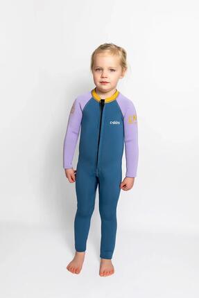 COMBINAISON NEOPRENE INTEGRALE C-SKINS KID BABY STEAMER CORAL 5 ans