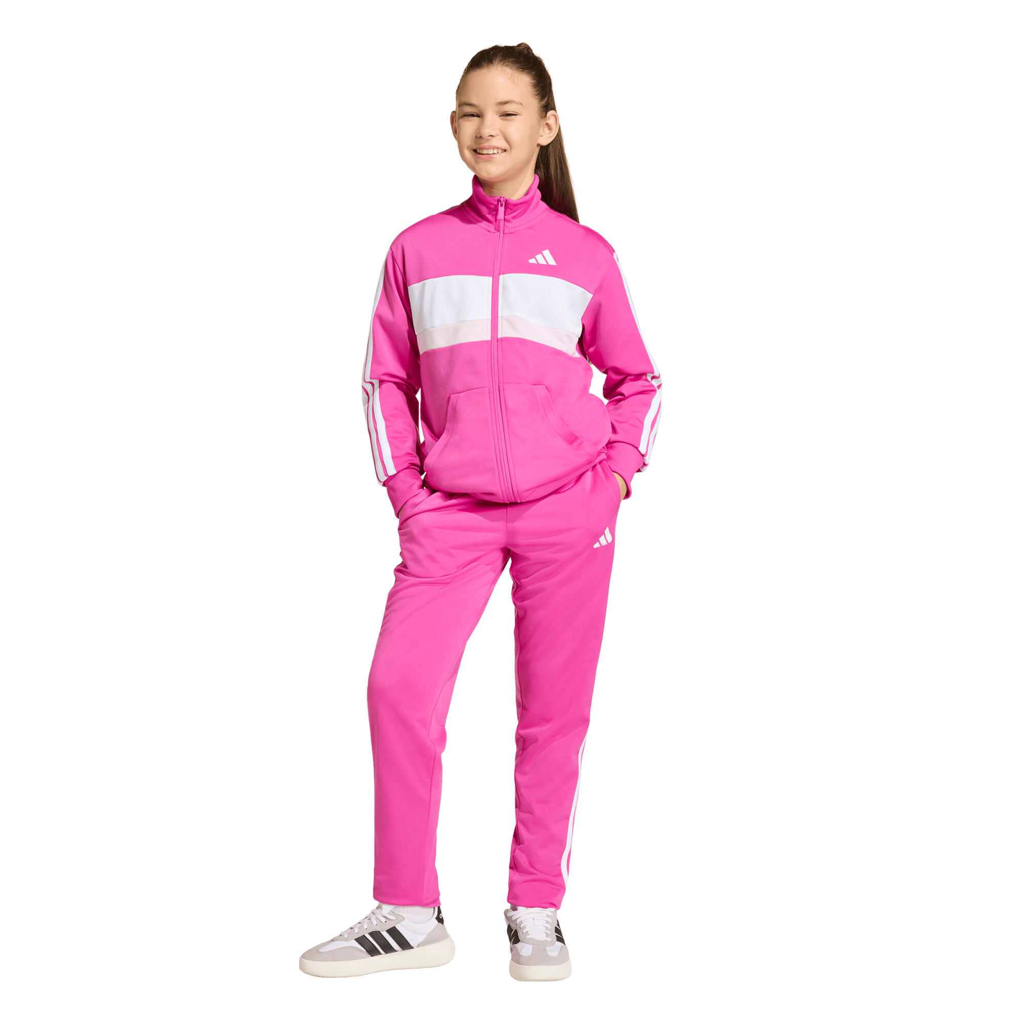Dres dla dzieci adidas Seasonal Essentials Tiberio 3-Stripes Tricot 3/7