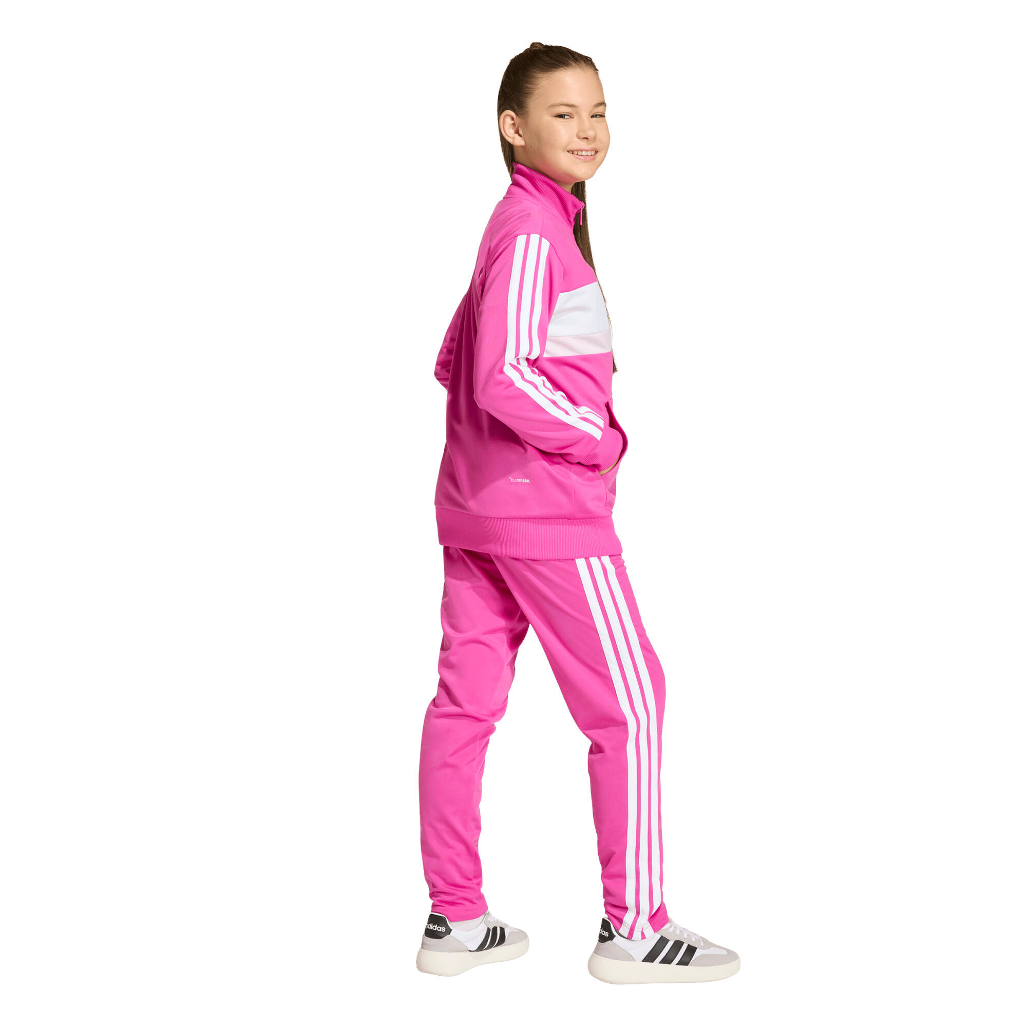 Dres dla dzieci adidas Seasonal Essentials Tiberio 3-Stripes Tricot 4/7