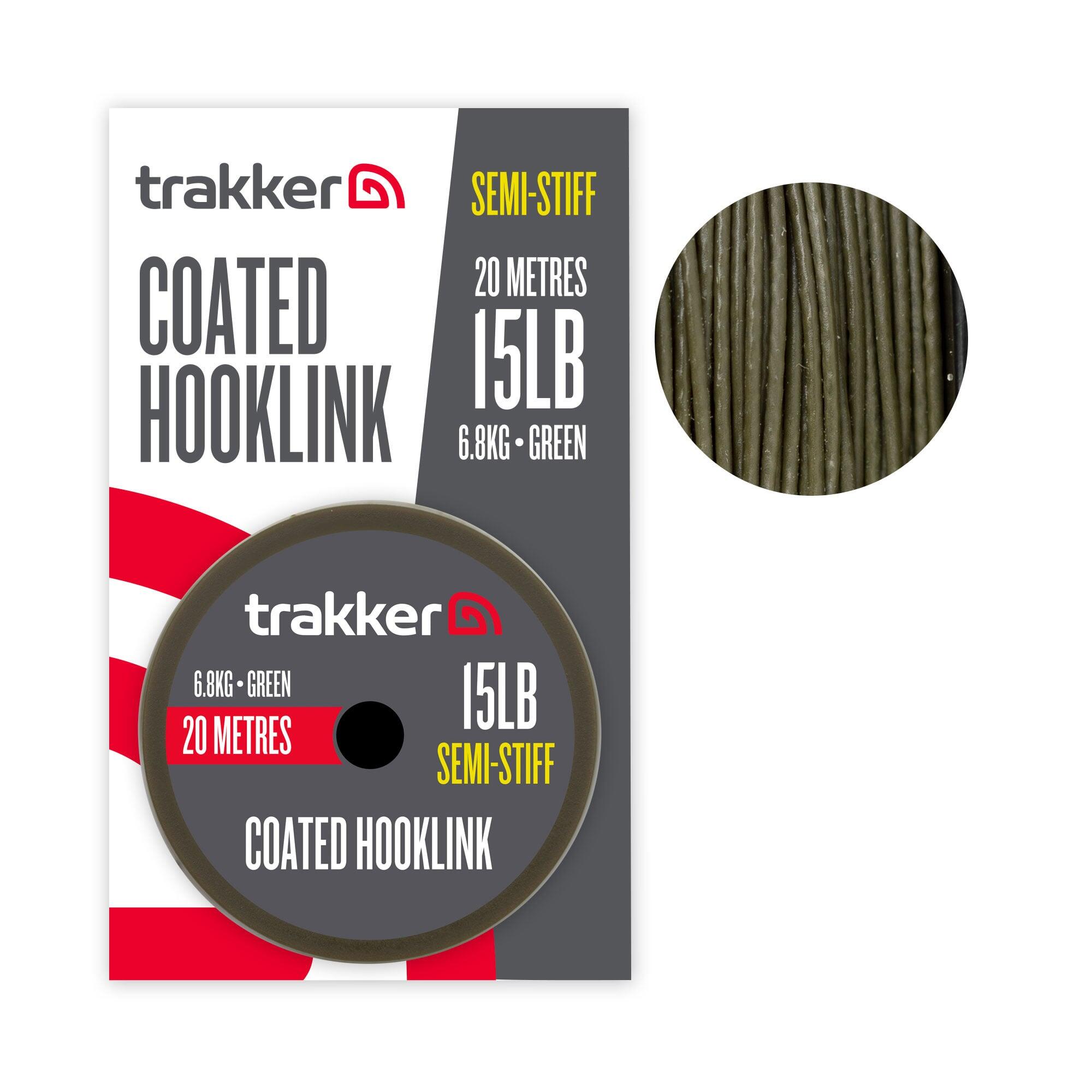Semi-rigide karper onderlijn Trakker 15lb 4/4