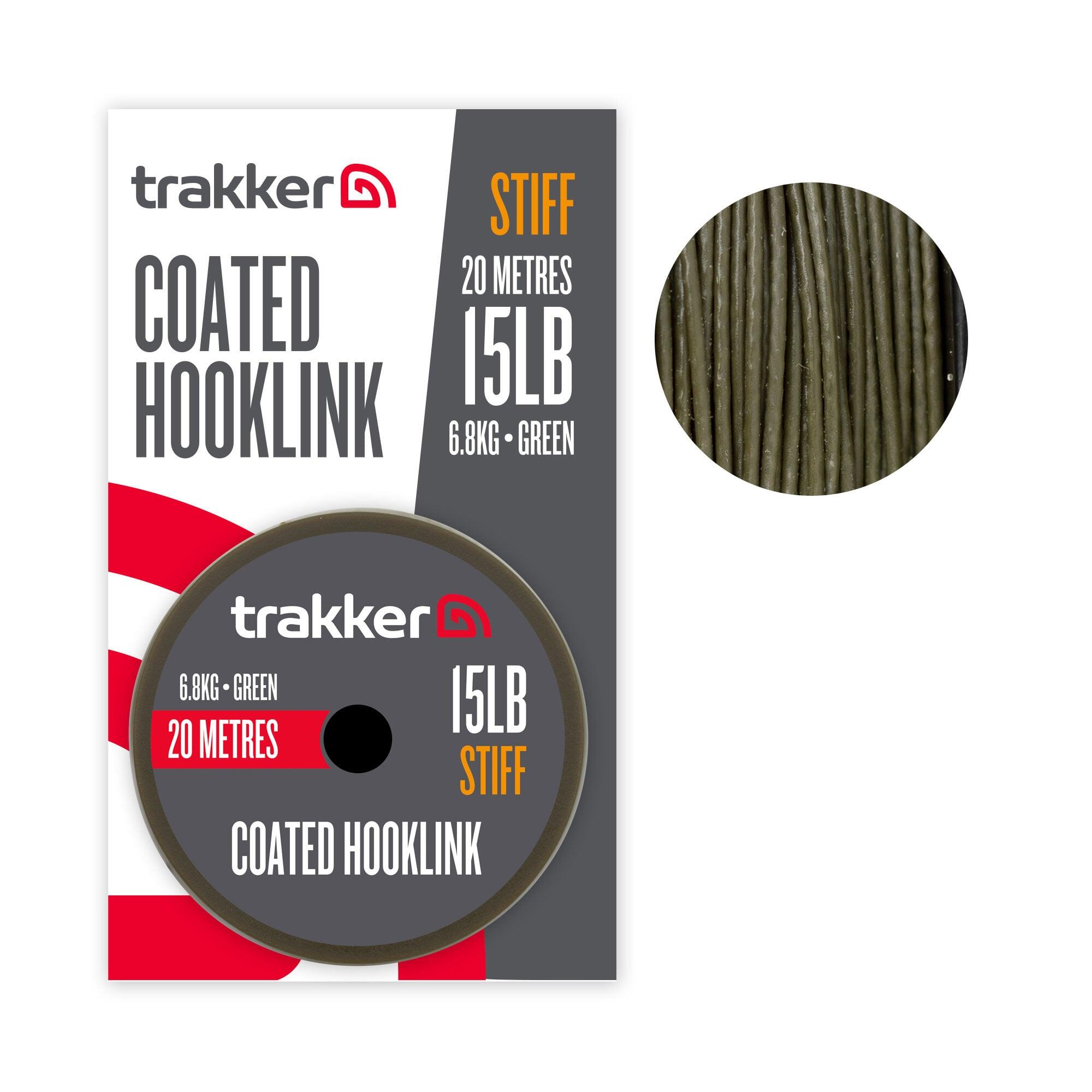 Stijve onderlijn Trakker 15lb 4/4