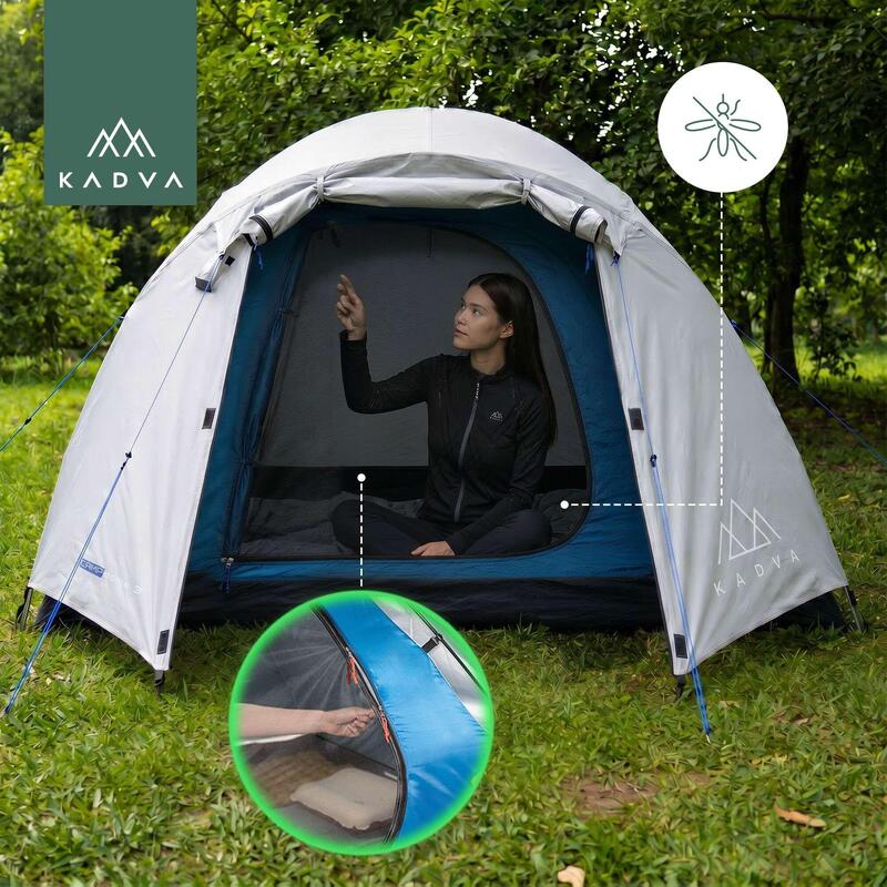 Cort de camping pentru 3 persoane KADVA CAMPdome 3