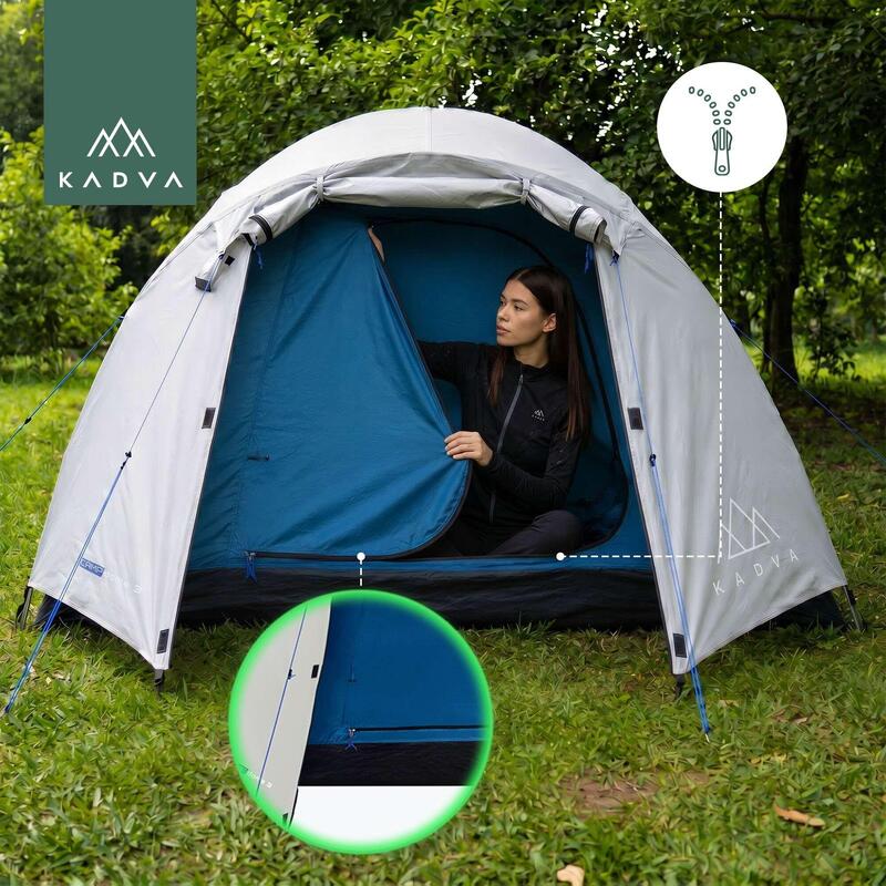 Cort de camping pentru 3 persoane KADVA CAMPdome 3