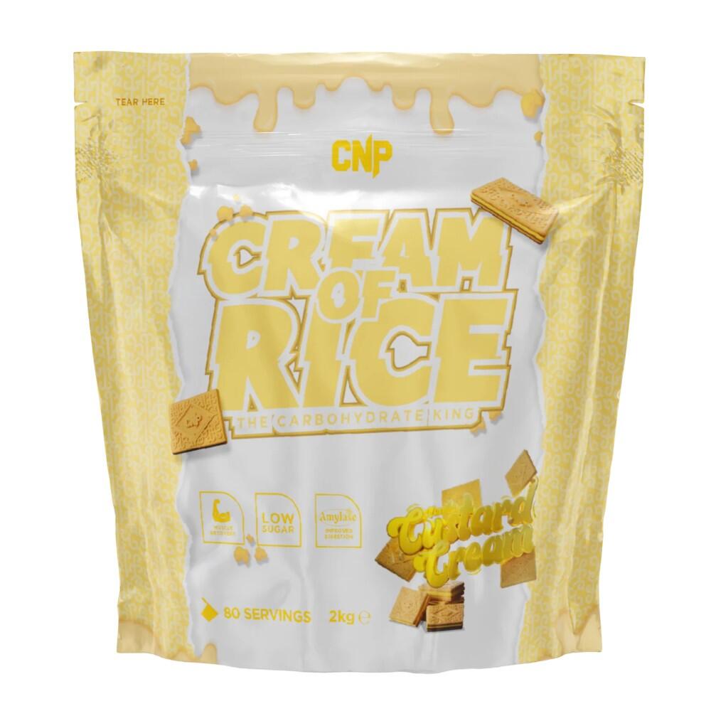 CNP Cream of Rice The Carbohydrate King 2000g chocamel cups