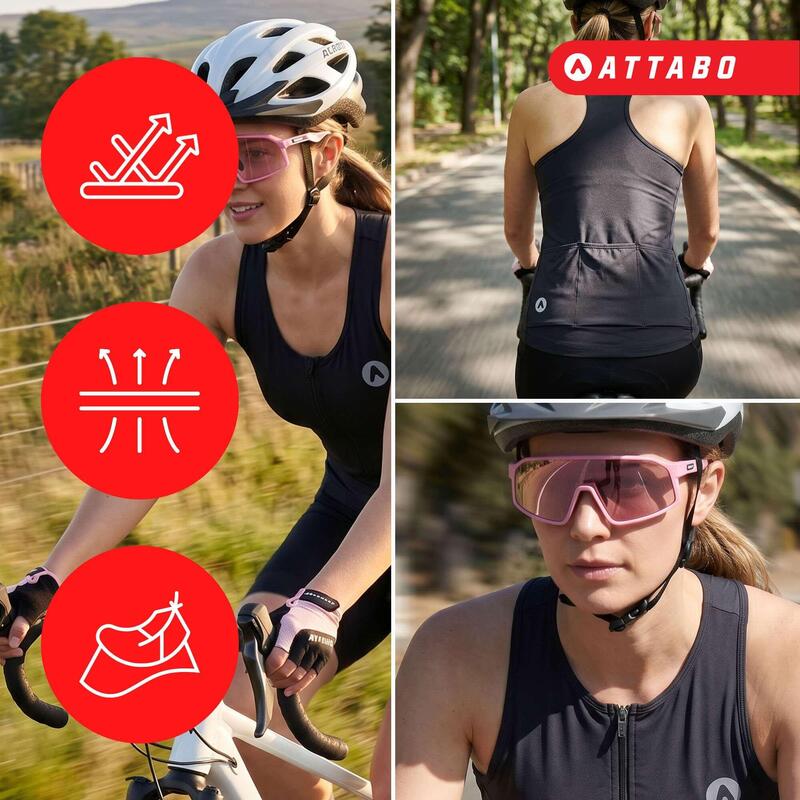 Tricou de ciclism pentru femei ATTABO Vera