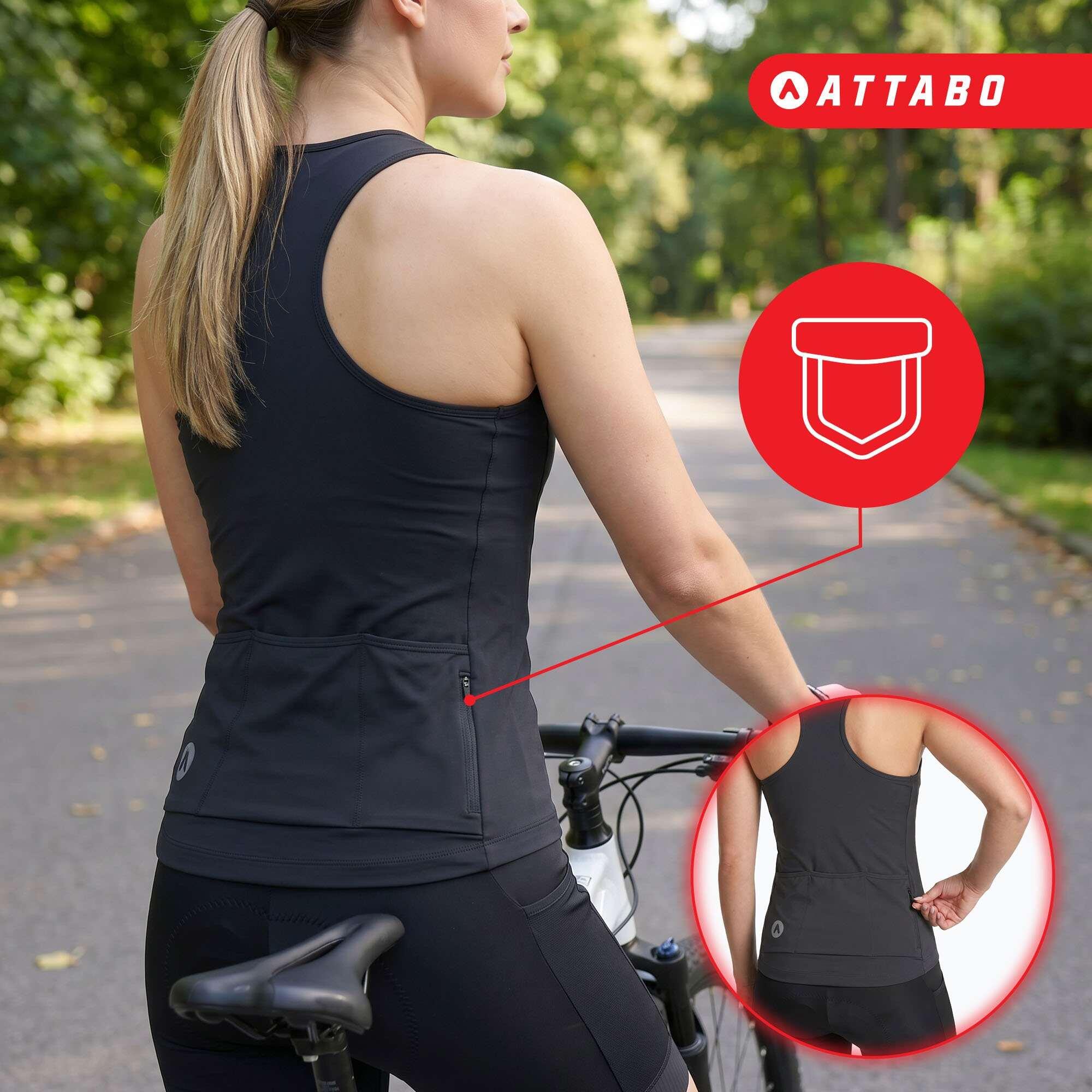 Dames fiets shirt ATTABO Vera 6/7