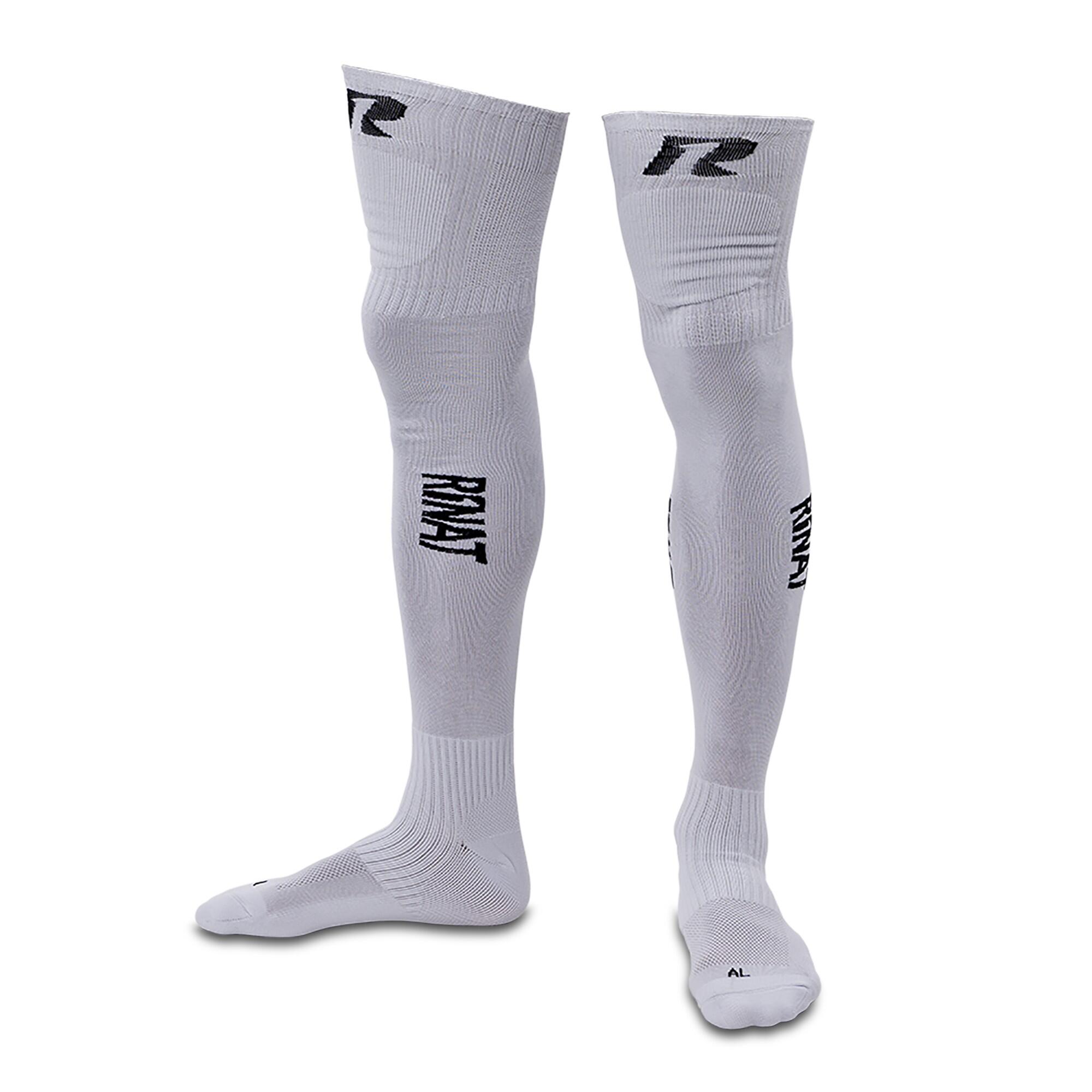 Medias de Fútbol Portero Rinat Classic R1 Pack 3 Talla Niño YM Blanco 2/4