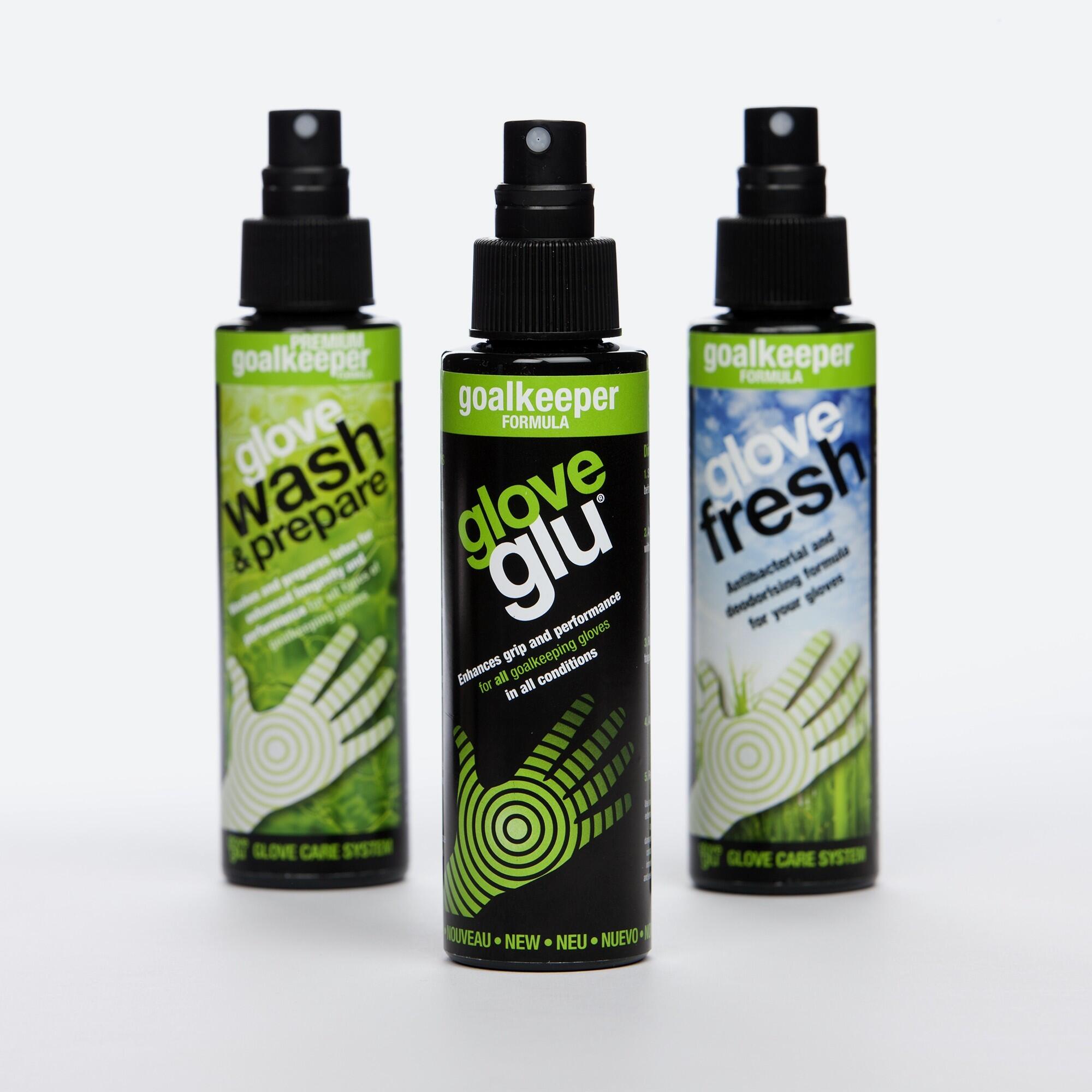 Kit Pulizia e Grip Guanti Calcio GloveGlu Glove Care System Spray Pack 2/5