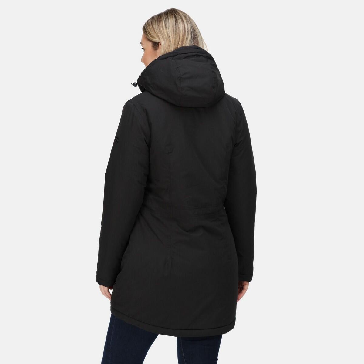 Womens/Ladies Voltera Heated Waterproof Jacket (Black) 2/5