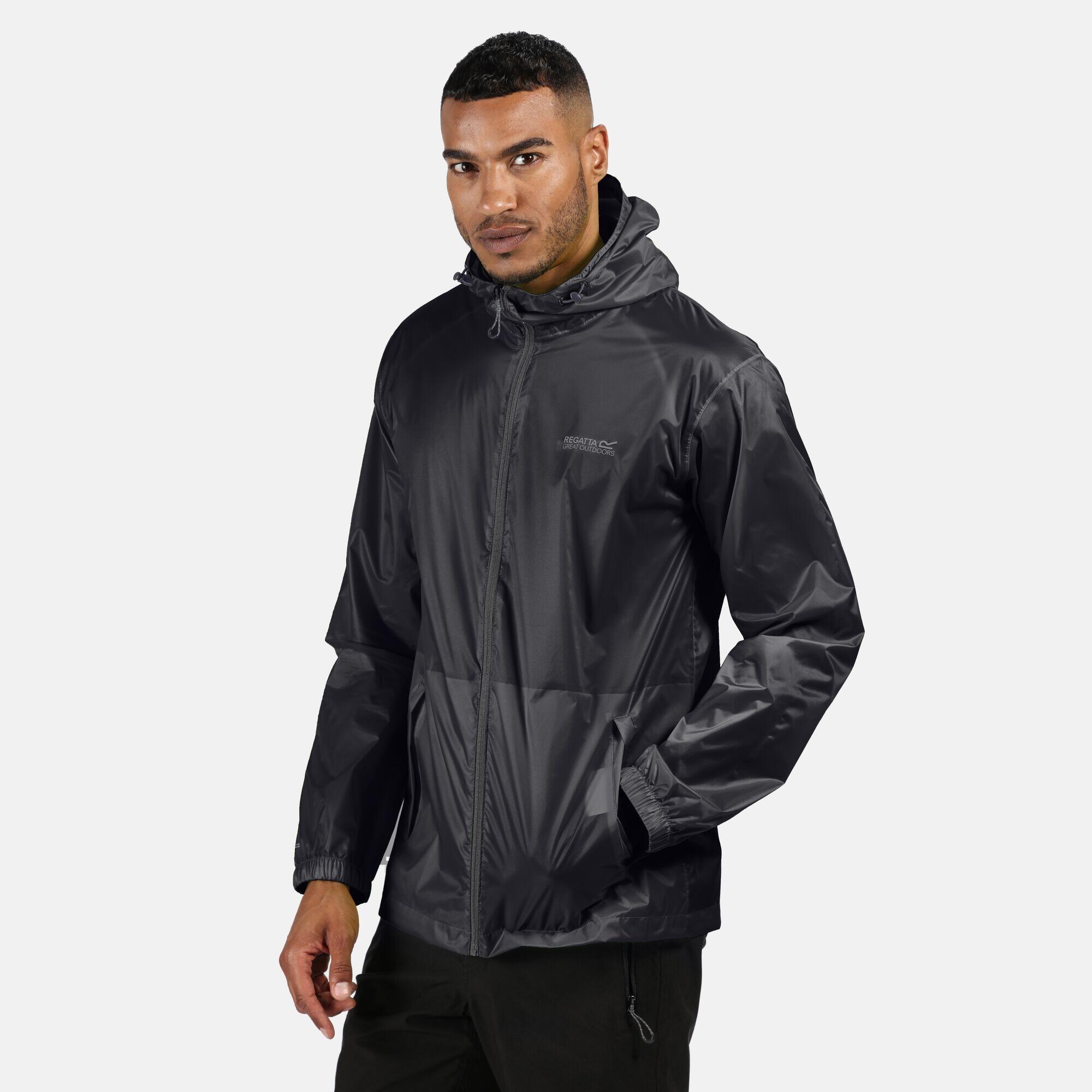 Mens Pack It III Waterproof Jacket (Black) 4/5