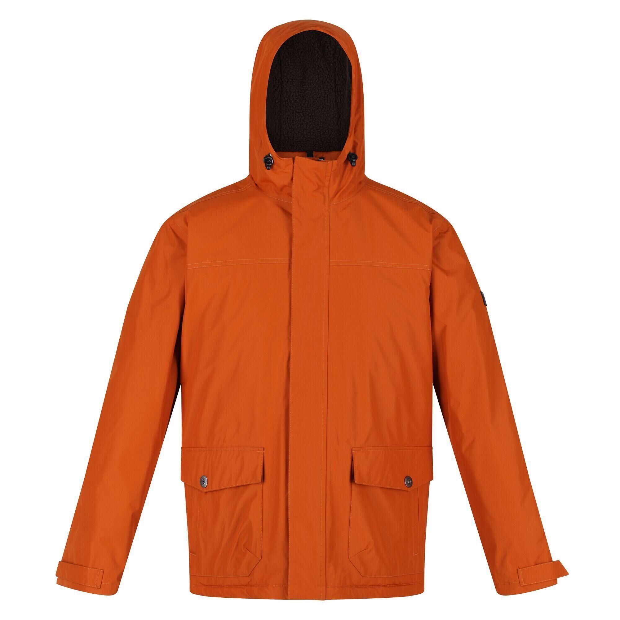 REGATTA Mens Sterlings III Insulated Waterproof Jacket (Burnt Umber)