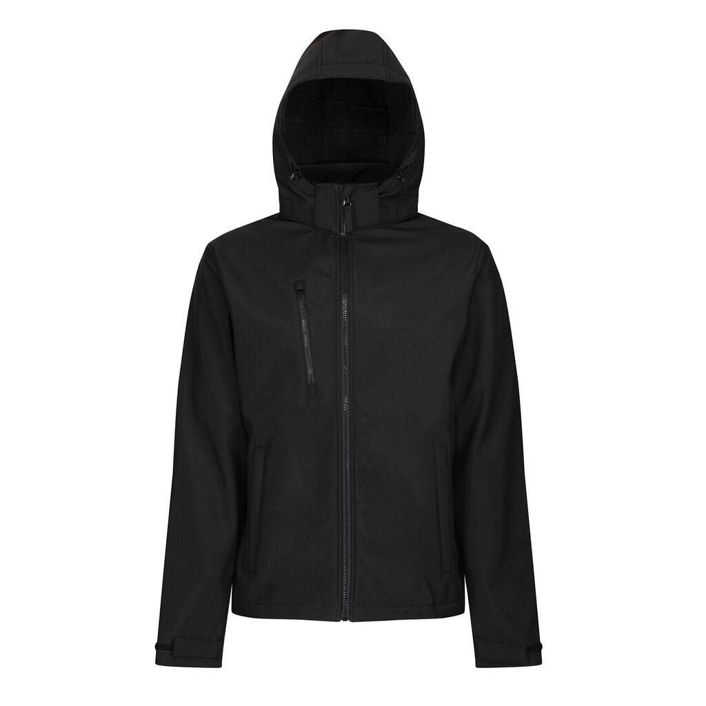 Mens 3 Layer Membrane Soft Shell Jacket (French Blue/Navy)