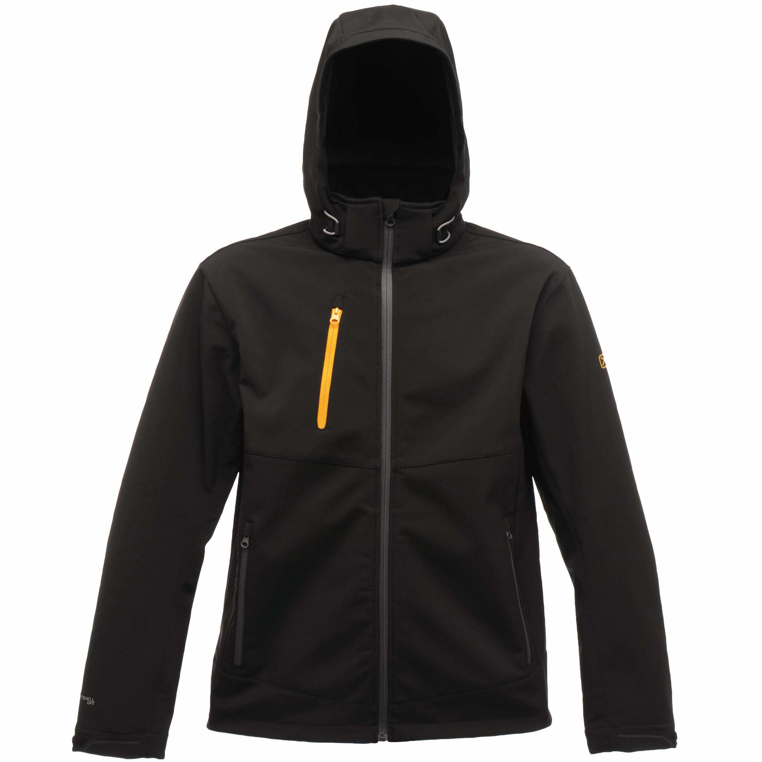 Uomo Giacca Dropzone Softshell (nero)