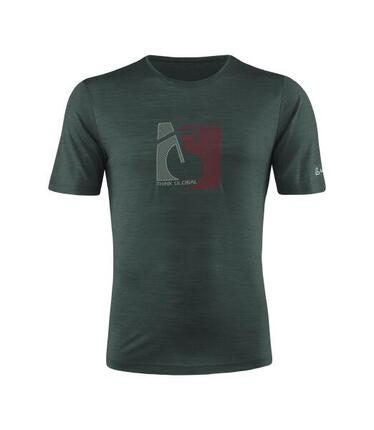 M PRINTSHIRT BIKE MERINO-TENCEL(TM)