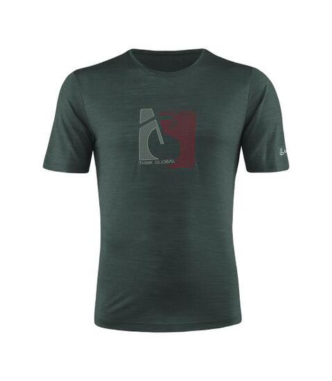 M PRINTSHIRT BIKE MERINO-TENCEL(TM)