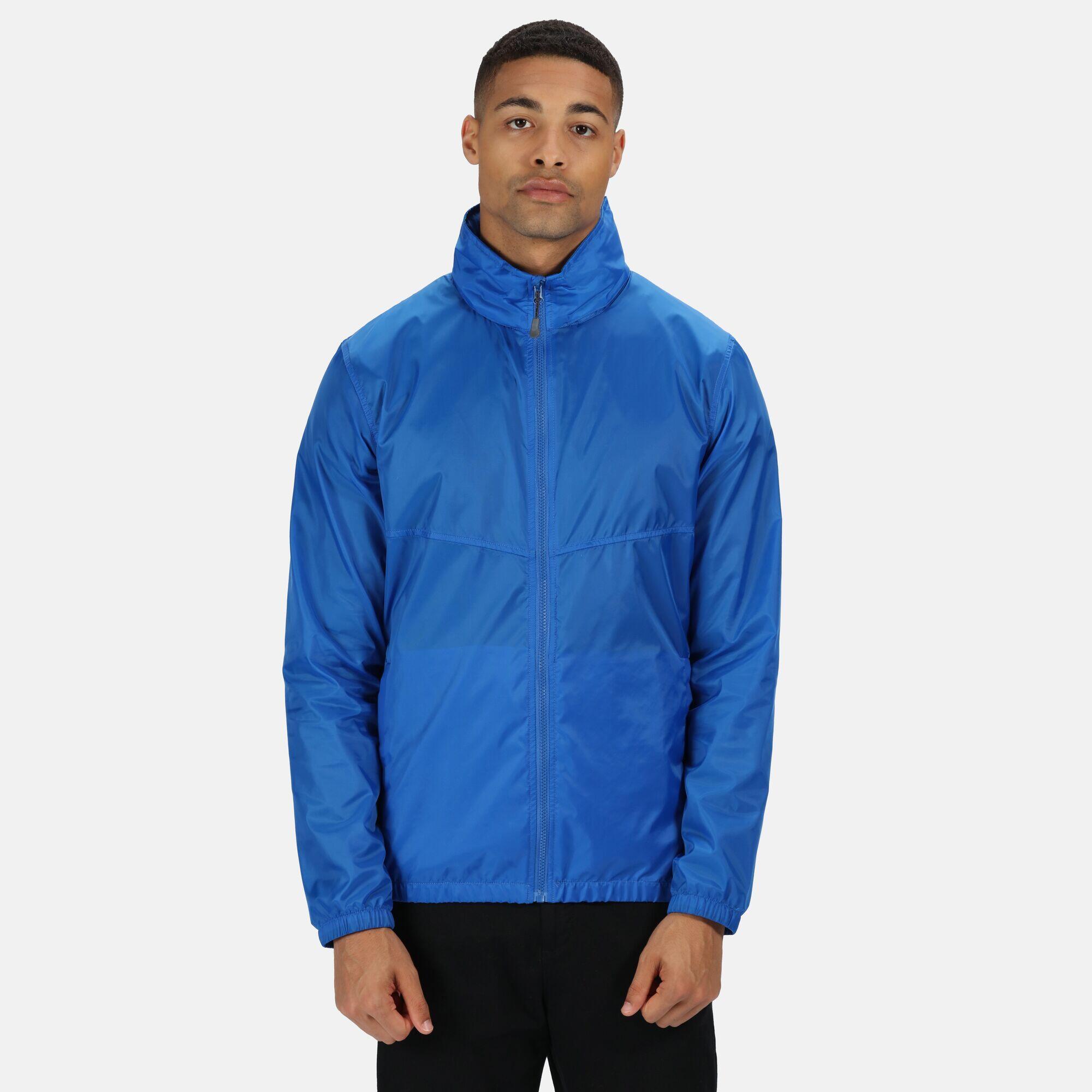 Mens Asset Shell Lightweight Jacket (Oxford Blue) 3/5