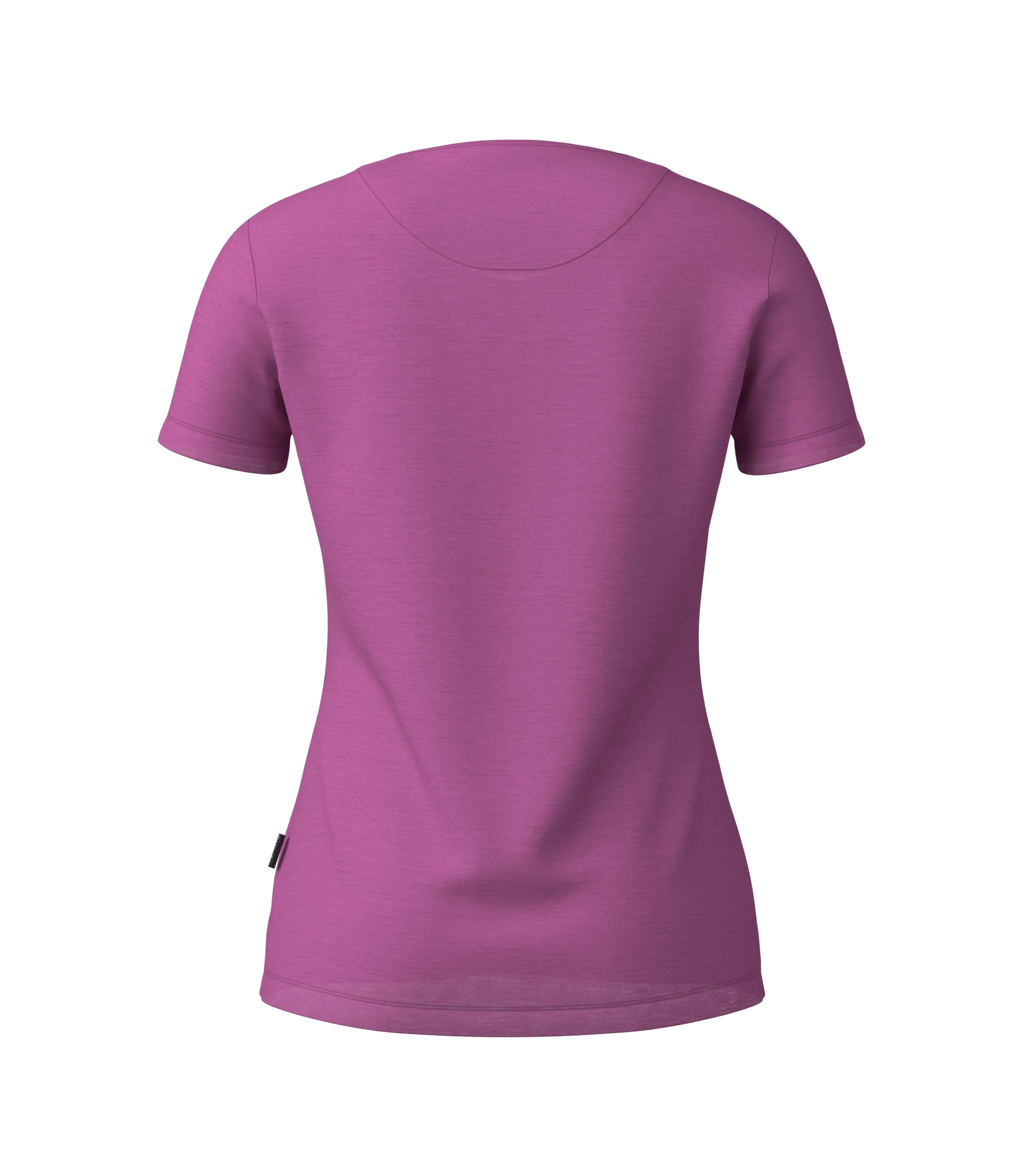 W PRINTSHIRT SUNSET MERINO-TENCEL(TM) 2/2